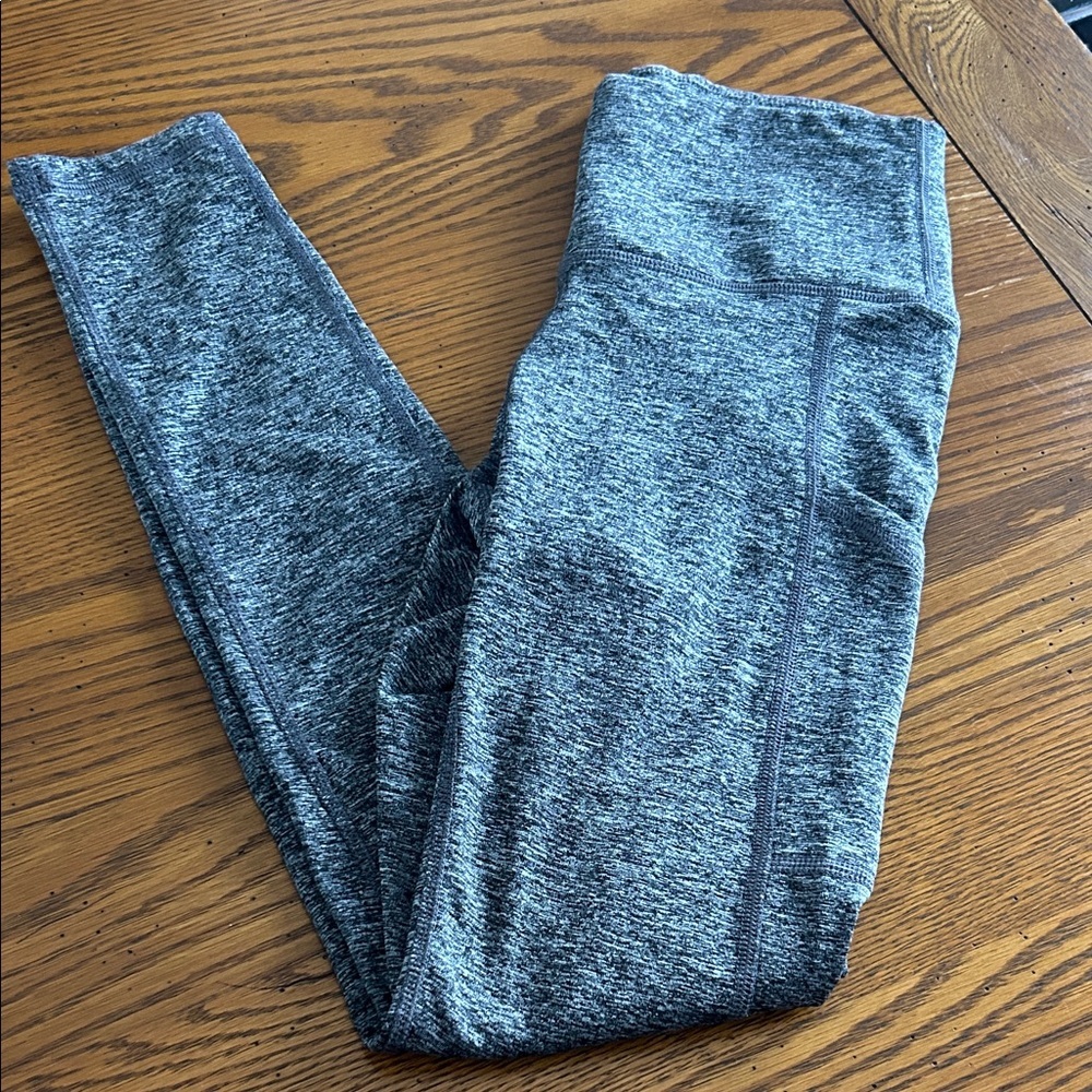 Gray High-Waisted Leggings/9